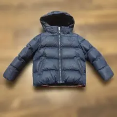 TOMMY HILFIGER フード付きダウンコート 104 ネイビー