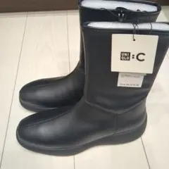 ユニクロ　ストレッチショートブーツ