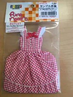 [アウトレット品］ピュアニーモ　夏の少女ワンピース　レッドチェック