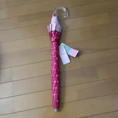 kate spade 晴雨兼用傘 ピンク ドット　軽量短めのサムネイル