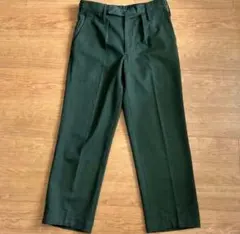 イギリス軍 barrack Dress トラウザーズ グリーン系 W8のサムネイル