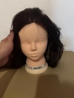 ダークブラウン ロングウェーブウィッグ CL-004BL