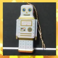 FOSSIL　フォッシル　ブリキ　ロボット　ストラップ　オーナメントのサムネイル