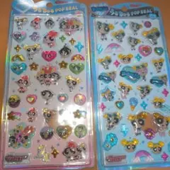 パワーパフガールズ うるちゅるポップシール 2個セット 国内正規品 新品