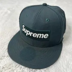 supreme/シュプリーム/ニューエラ 7 3/8 グリーン