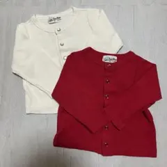 長袖カーディガン　80cm ラブアンドピースアンドマネー　女の子