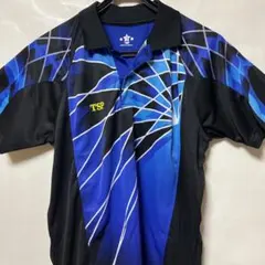 卓球ウェアTSP 青/黒