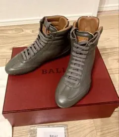 超美品☆ JIL SANDER レザースニーカー スエードブーツ カーキ 37 