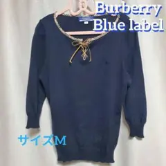 【美品】Burberry Blue label Mサイズ ニットセーター