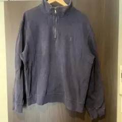 Polo by Ralph Lauren ハーフジップスウェット XL