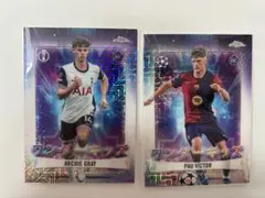 UEFA ARCHIE GRAY PAU VICTOR ルーキーカード