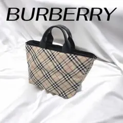 【美品】BURBERRY LONDON ノバチェック ハンドバッグ