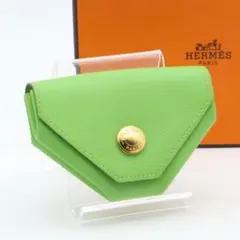美品】HERMES エルメス コインケース パープル 小銭入れ ⬜︎P刻印 