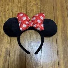 ミニーマウス耳カチューシャ