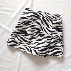 ラップキュロットパンツ 140cm ゼブラ アニマル ダンス KOGYARU