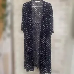 サマンサモスモスブルー　カシュクールワンピース