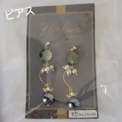 f*9様 天然石＆スワロフスキー　ピアス