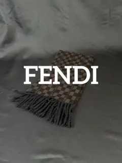 FENDI Logo Wool Scarfのサムネイル