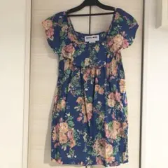 【値下げ】ミュベールワーク MUVEIL WORK 花柄ワンピース