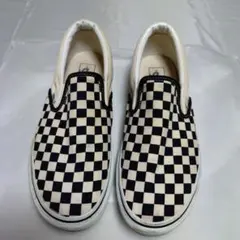 Vans チェッカーパターン スリッポン（箱なし）