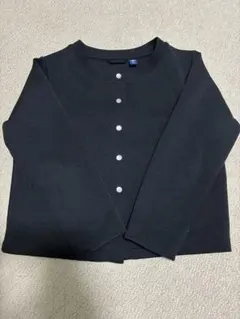 UNIQLO 黒 カーディガン 110