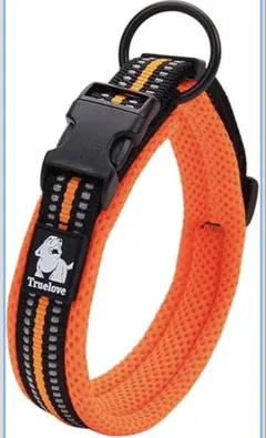 犬首輪 首輪 小型 ペット用品 3M反射材料 通気性 弾力性 ソフト 調節可能