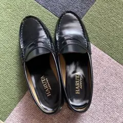 【美品】HARUTA ブラックローファー 23 E