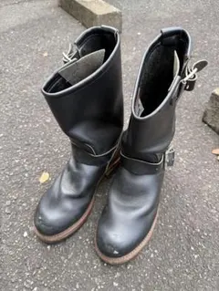 Red Wing 2268 エンジニアブーツ ブラック 5.5D 23.5cmのサムネイル