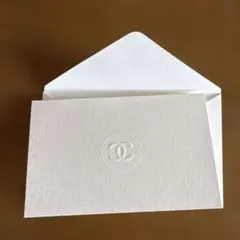 Chanel メッセージカード 未使用品 シャネル
