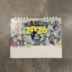 第一生命 ディズニー 卓上カレンダー 2026