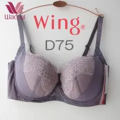 D75 ワコール スタイルアップブラ 自然なまるみメイク ブラジャーのサムネイル
