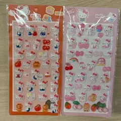 サンリオ キティ ボンボンドロップシール 立体シール ぷくぷくシール