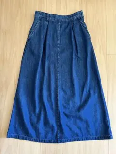 AMERICAN HOLIC シンプルデニムロングスカート　Ｍサイズ