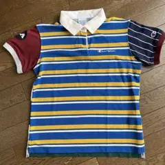 Champion ストライプ ポロシャツのサムネイル