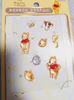 ディズニー正規品　おすそ分け♡　くまのプーさん ボンボンドロップシール