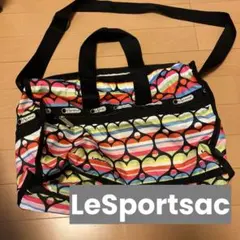 LeSportsac ハート柄 ショルダーバッグ