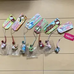 【ご当地キティ】 終売品 レア ストラップ 7つ 年代物