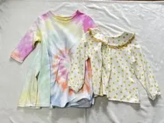 ワンピース　ブラウスセット　120 130