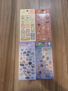 【正規品】BGM きゅるるん シール 喫茶アラモード 4枚セット