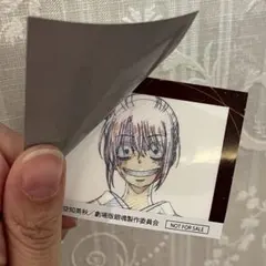 銀魂　入場者特典　アニメ原画ステッカー弐　神楽　吉原大炎上