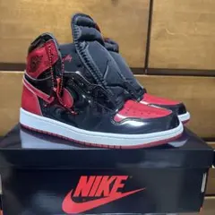 NIKE Air Jordan 1 HIGH OG　Patent Bred