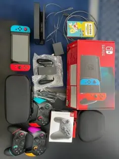 Nintendo Switch本体セット プロコン付 SD128GB付属