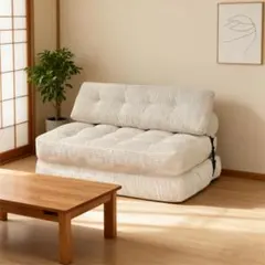 ⭐️新品未使用 ⭐️2WAYソファベッド 一人掛け 白　ホワイト　シンプル ⭐️新品未使用 ⭐️2WAYソファベッド 一人掛け 白 ホワイト シンプル