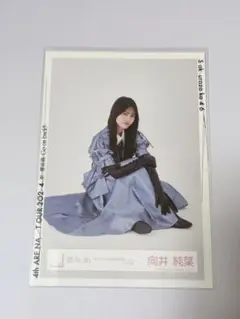 櫻坂46 生写真 3rdアニラ ライブ衣装 向井純葉 座り