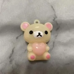 リラックマ　コリラックマ　ハートライトキーチェーン　ガチャガチャ