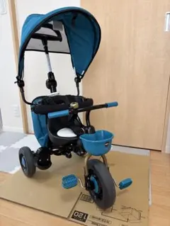 青い三輪車 カゴ付き ides CARGO➕ - メルカリ