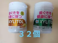 キシリトールボトルガム2種32個のサムネイル