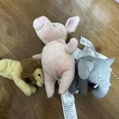 IKEA DJUNGELSKOG ぬいぐるみ 3体セット