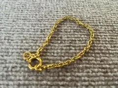 ゴールドメッキ チェーンブレスレット