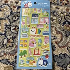 ウサコレフレンズ　キャラクターミニチュアステッカー　シール　平成